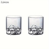 Set de Copas de Whisky con Montaña 3D | 2 o 4 Piezas - 4