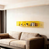 Estante de Pared Flotante Largo Acrílico XL | Exhibición + Almacenamiento | 3 Colores - 1
