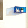 Estante de Pared Flotante Largo Acrílico | Exhibición y Almacenamiento | 3 Colores - 3
