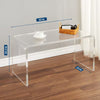 Mesa de Café Acrílica Transparente en U | 32x15,8x16,7 cm | Salón y Patio - 3