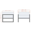 Puf Nexura Exterior | Reposapiés 59cm | 5 Colores - 5